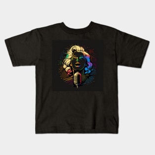 Blondie bombshell 4 Kids T-Shirt